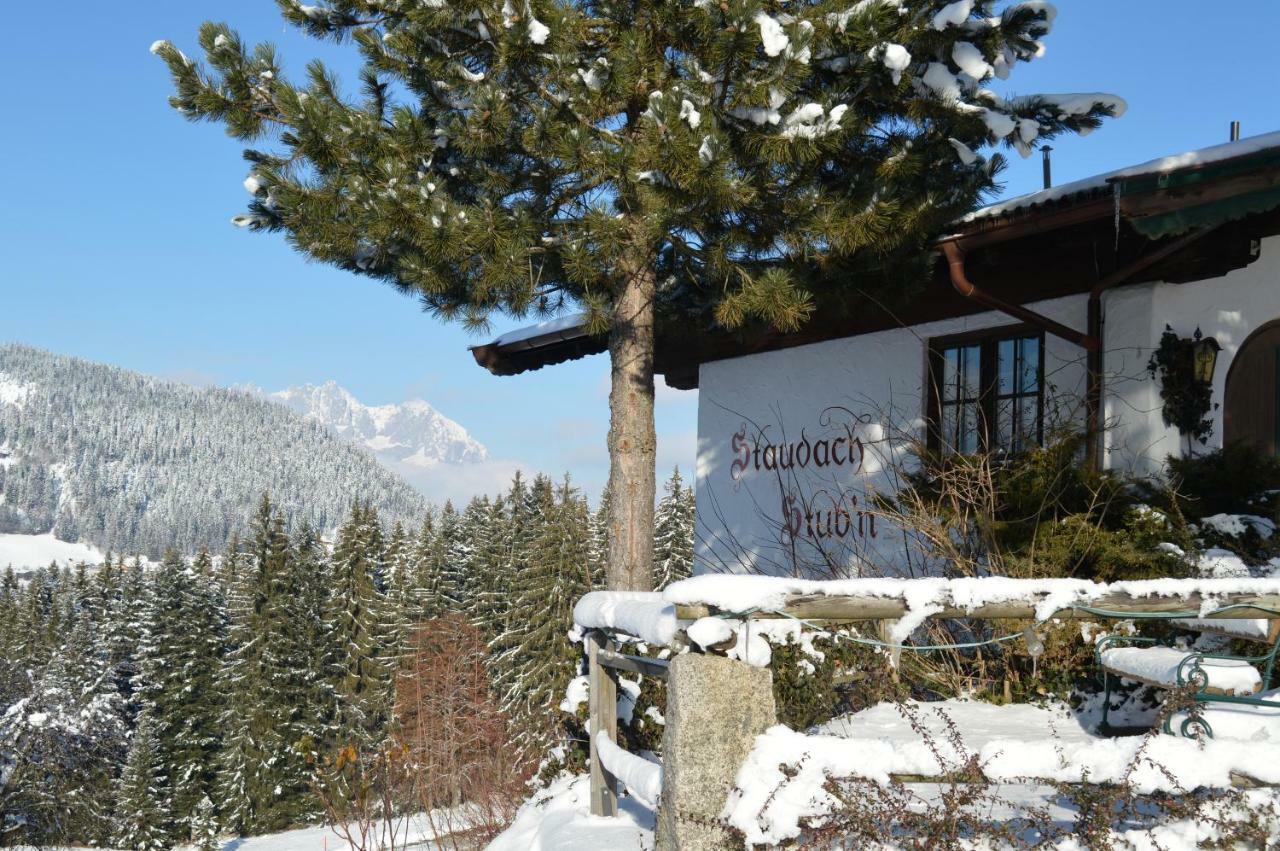 Berggasthof Staudachstub'N Kirchberg in Tirol Exteriér fotografie